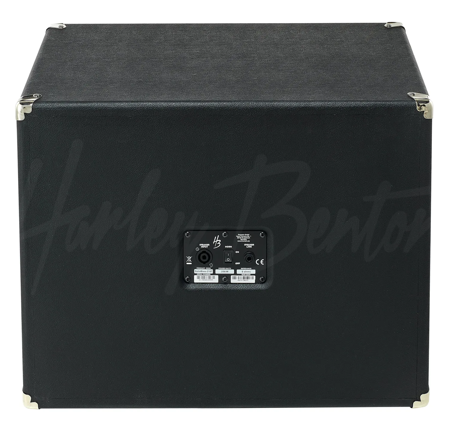 Harley Benton Standard SolidBass 210T Bassbox 250 Watt 2x10