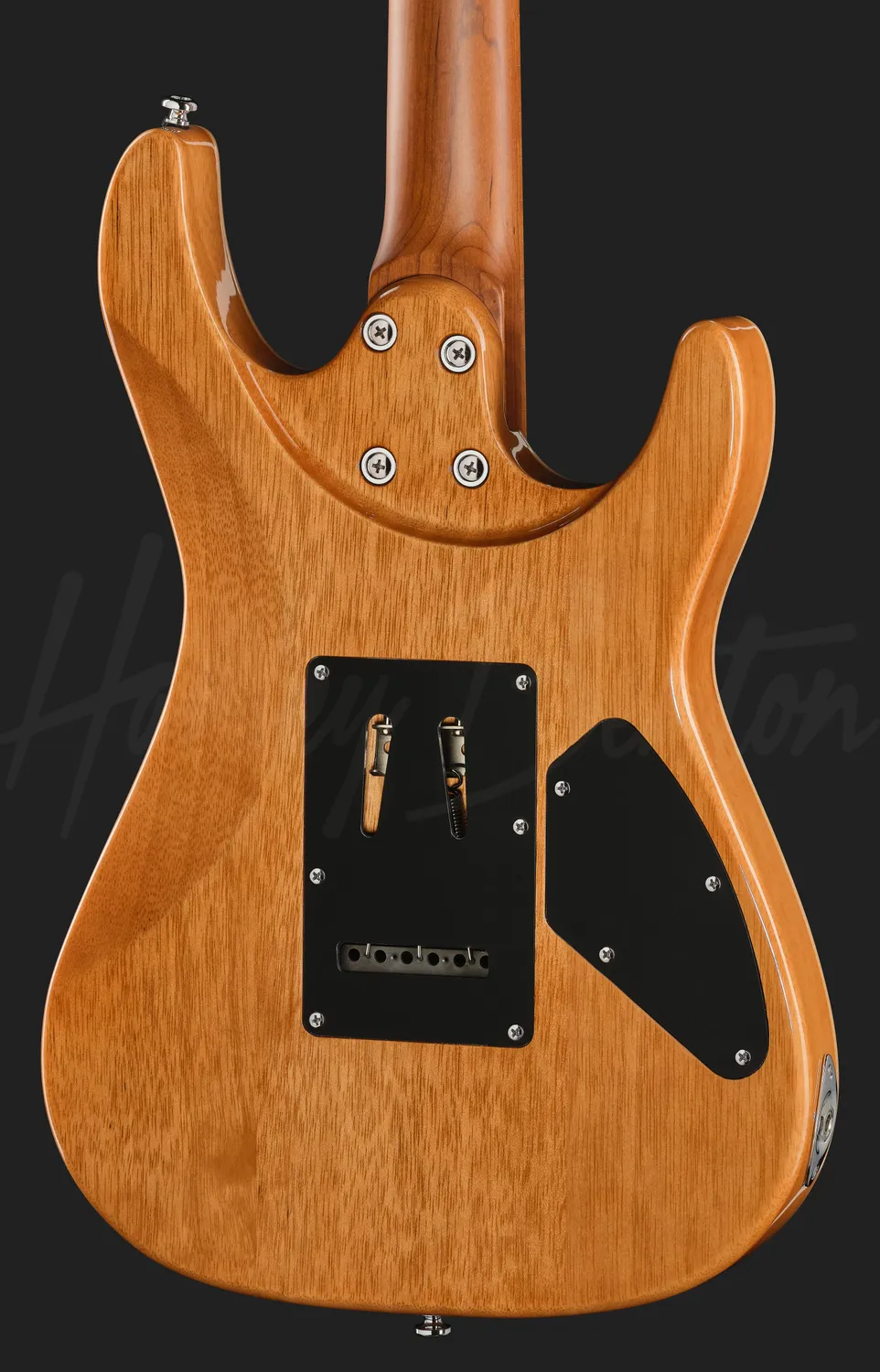 Harley Benton Fusion-IV HSS LH E-Gitarre Linkshänder blau
