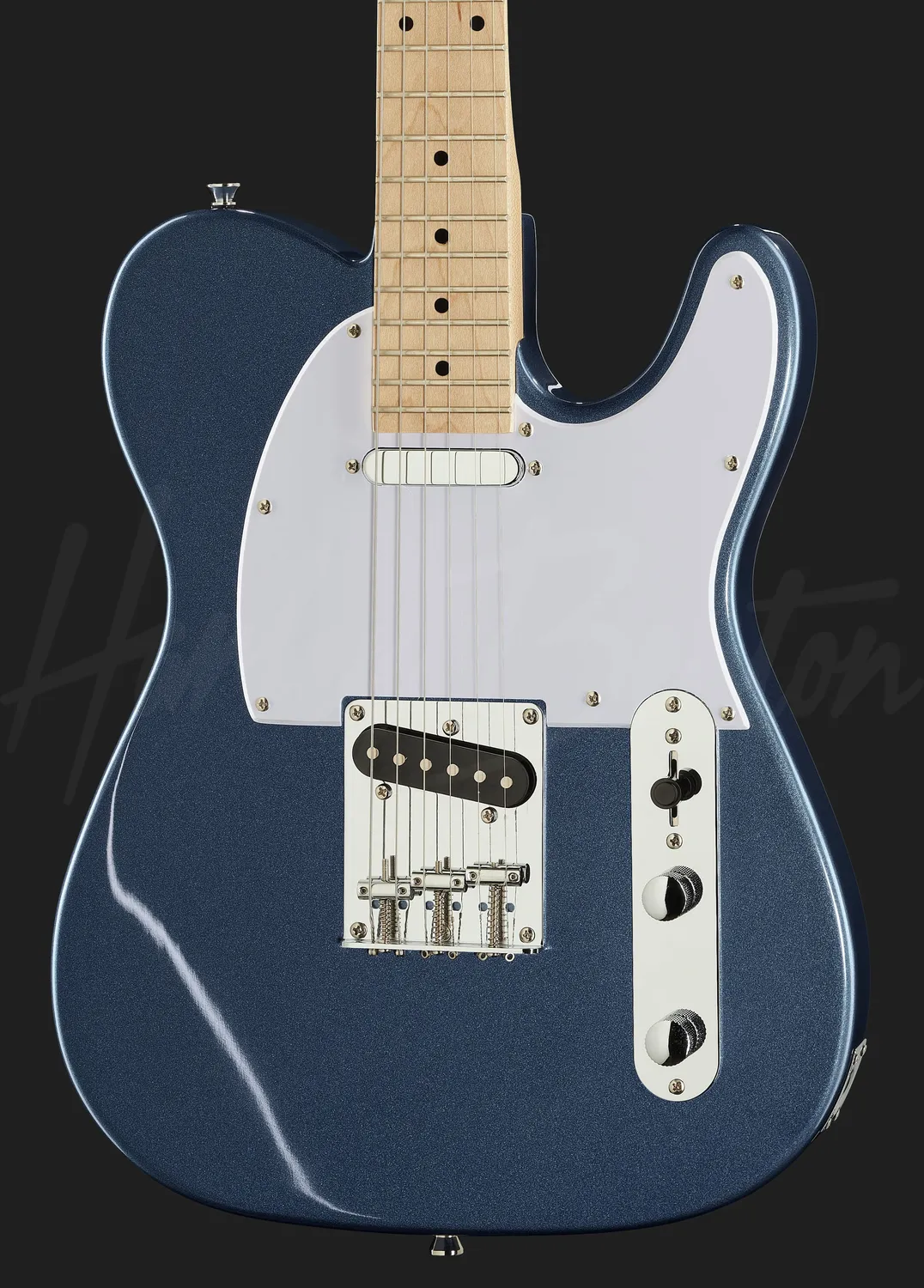 Harley Benton TE-20MN BM E-Gitarre Singlecoil blau