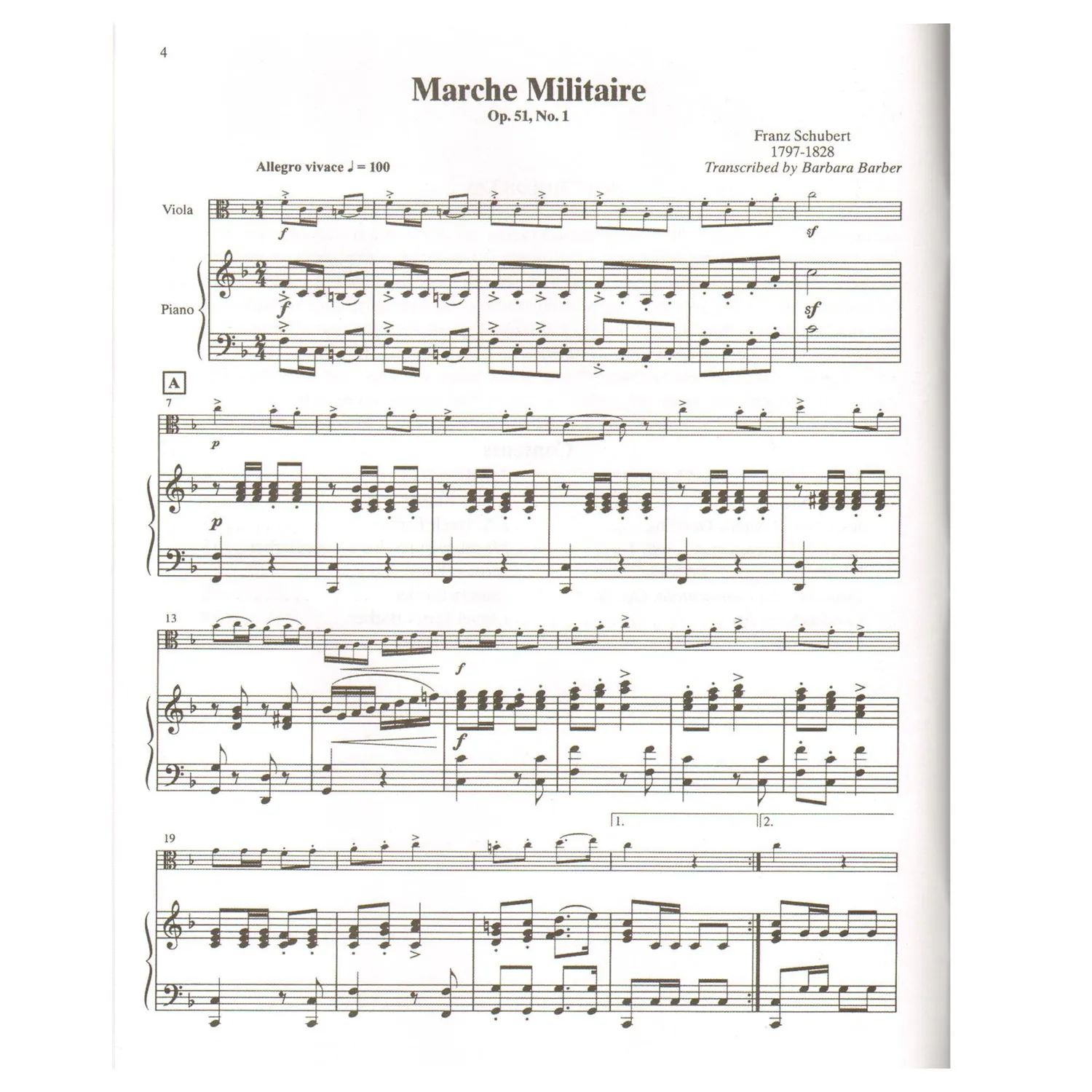 Barber Solos for Young Violists Vol. 2 Noten für Viola und Klavier