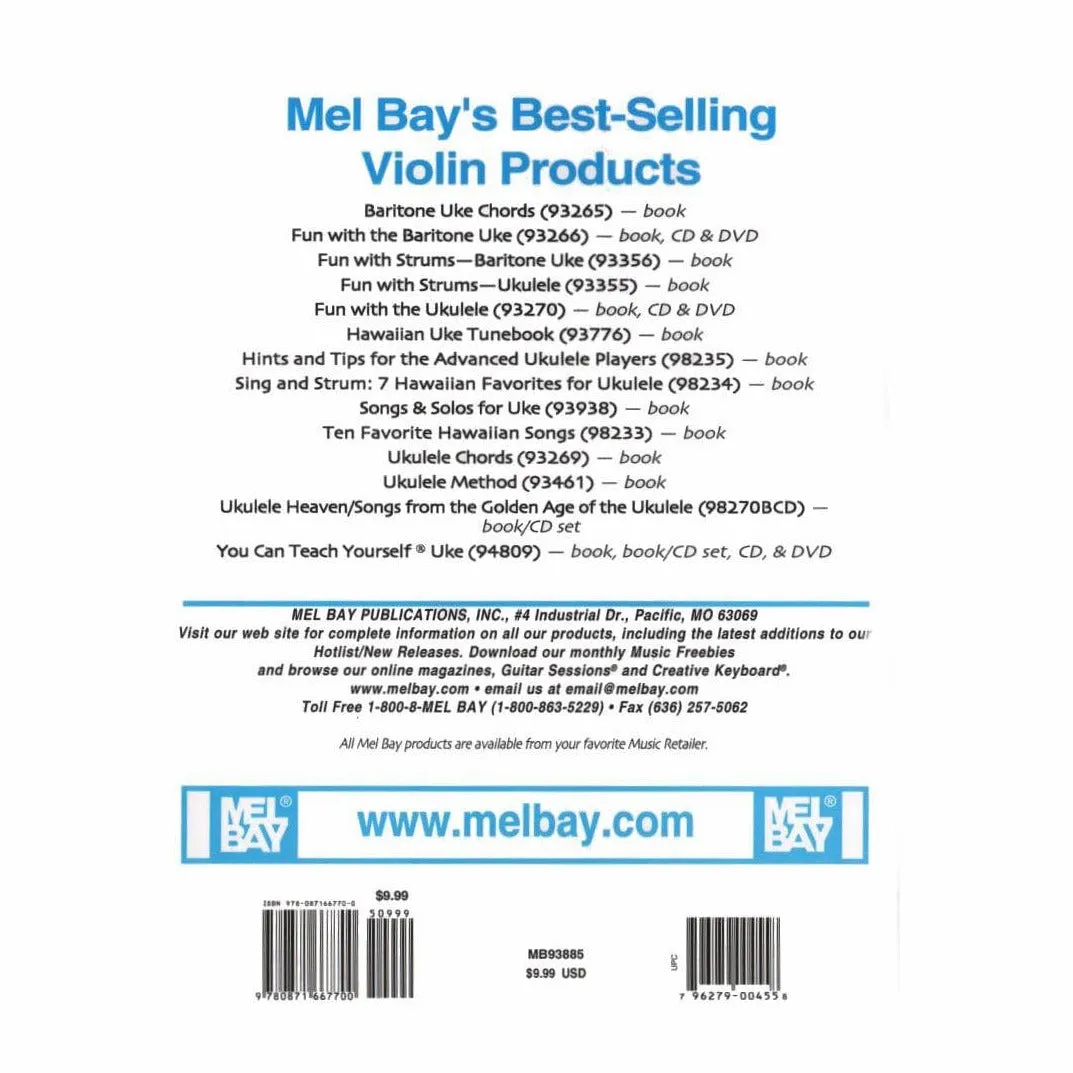 Mel Bay Burton Isaac Easy Violin Duets Noten 2 Violinen