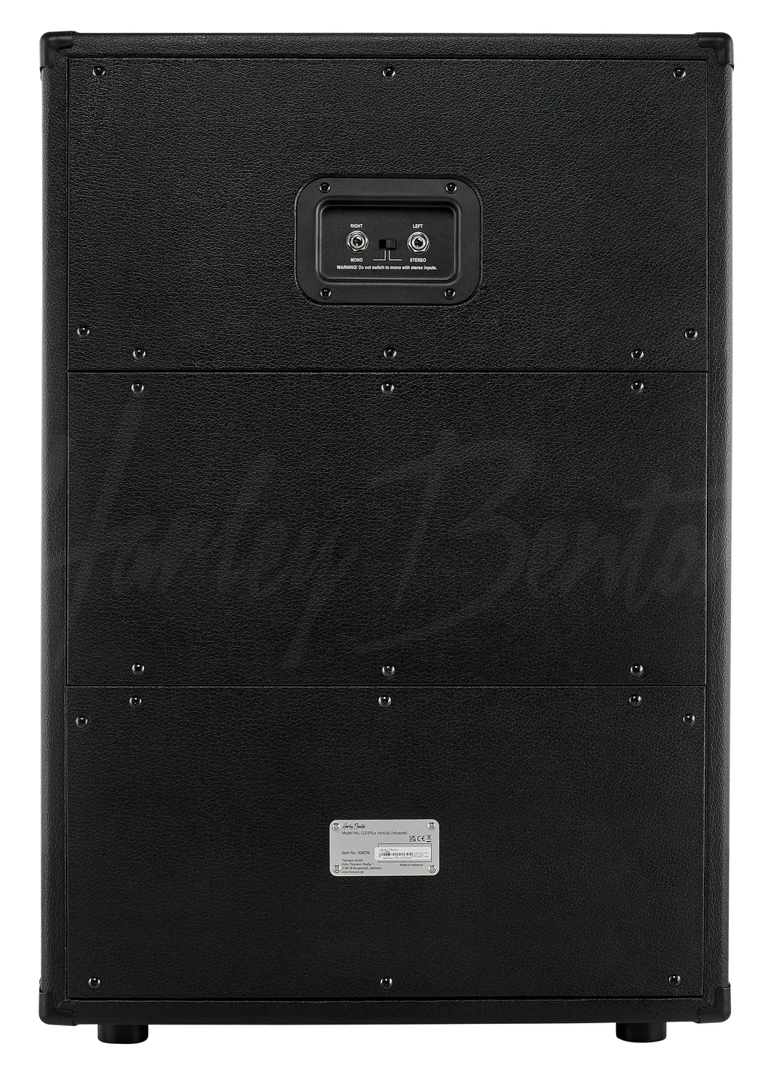 Harley Benton G212Plus Vertical Gitarrenbox 2x12 Unloaded