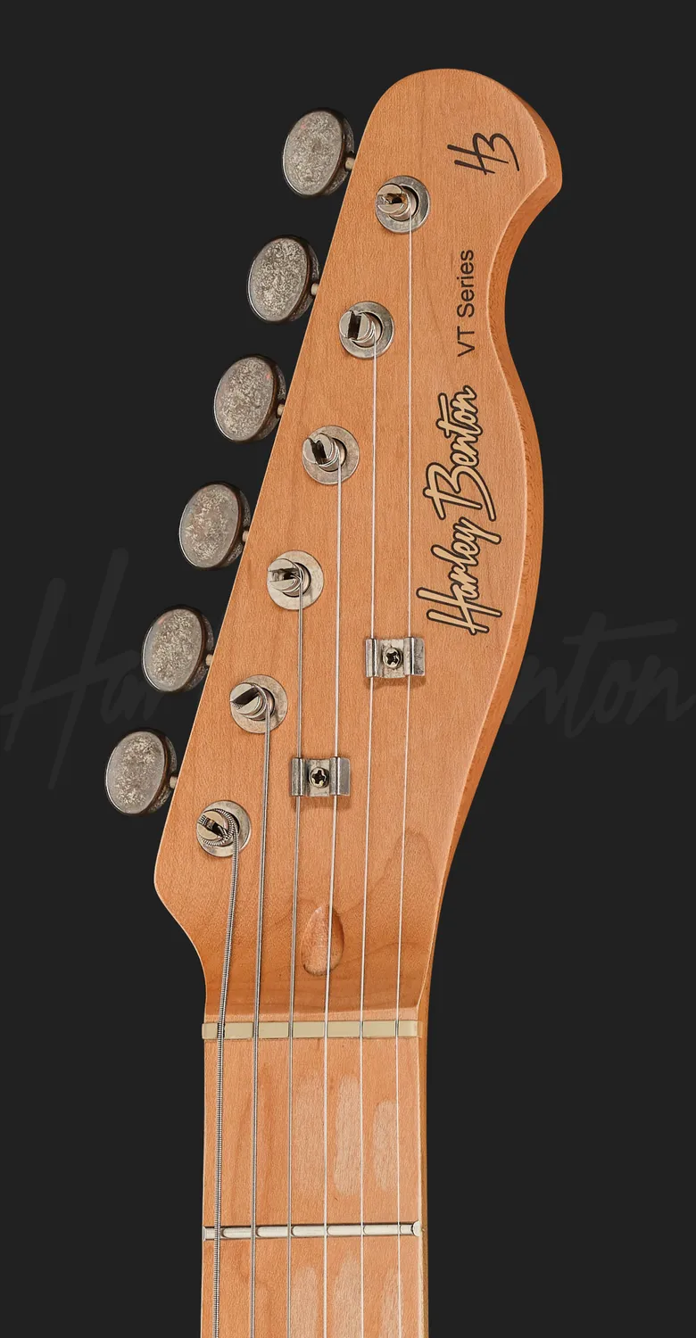 Harley Benton Classic Series TE-62HA MN LPB E-Gitarre Blau