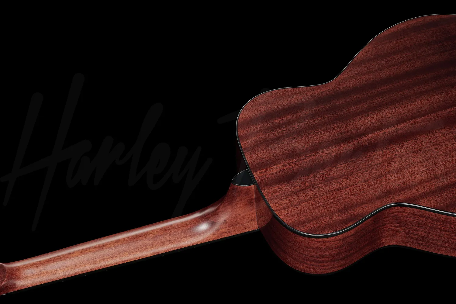 Harley Benton GS-Travel-E Spruce Reisegitarre mit Pickup