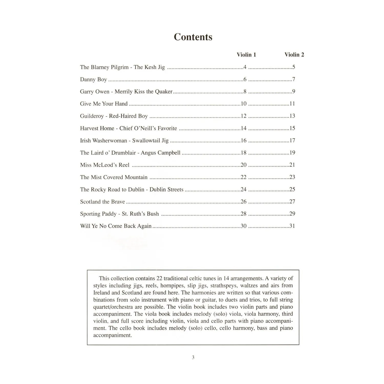 Craig Duncan Celtic Fiddle Tunes Violine Klavier 22 Stücke