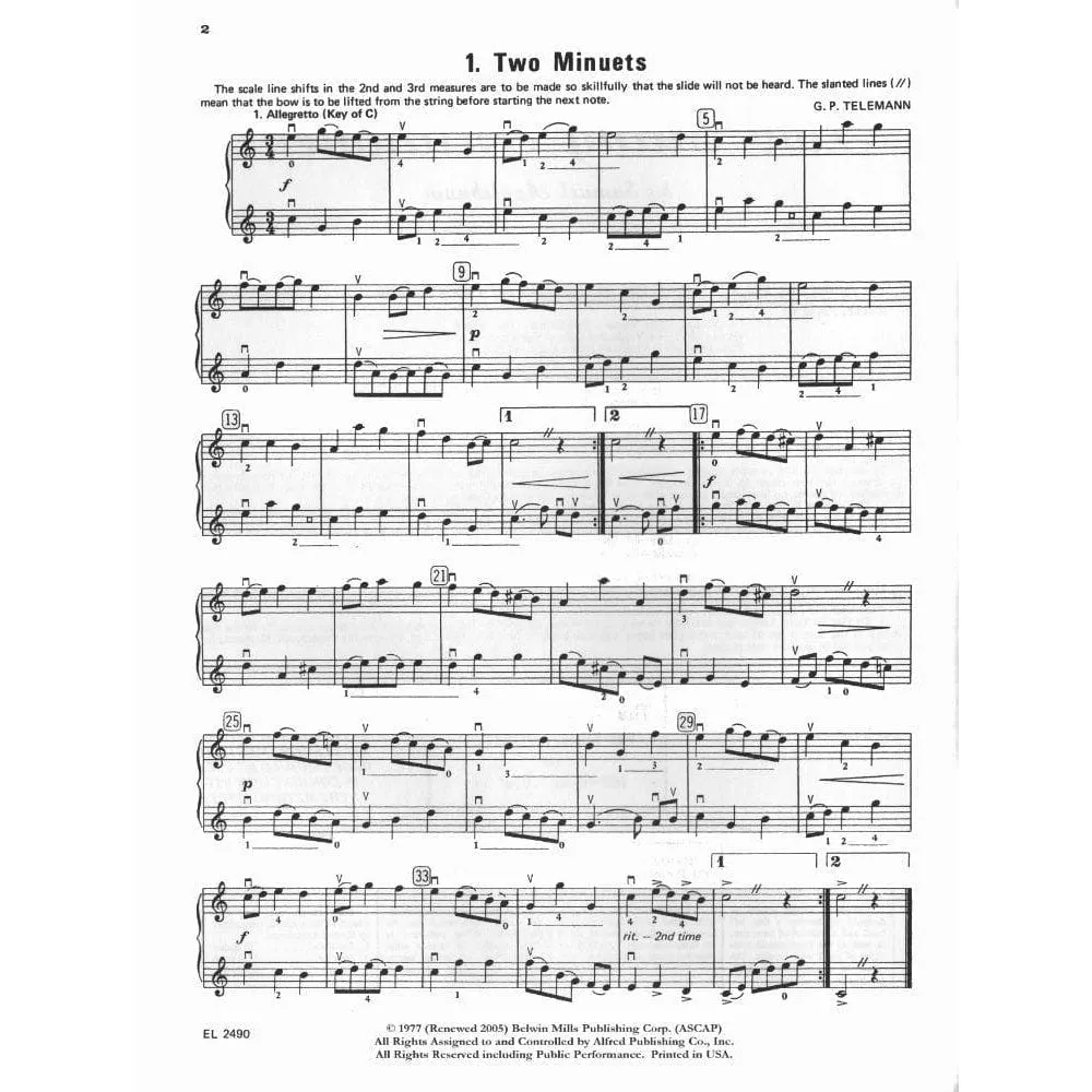Applebaum Chamber Music Book 3 Noten für Violine Duo