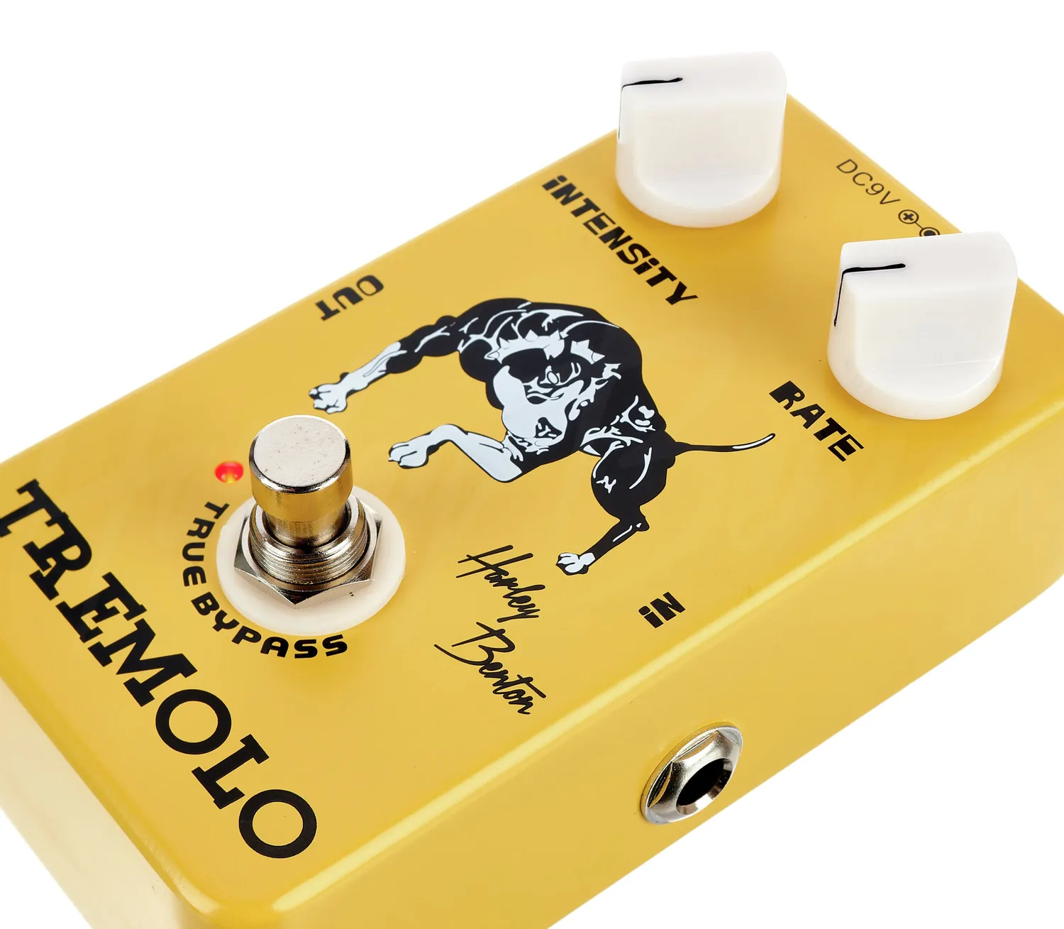 Harley Benton Standard Vintage Tremolo Effektpedal für Gitarre