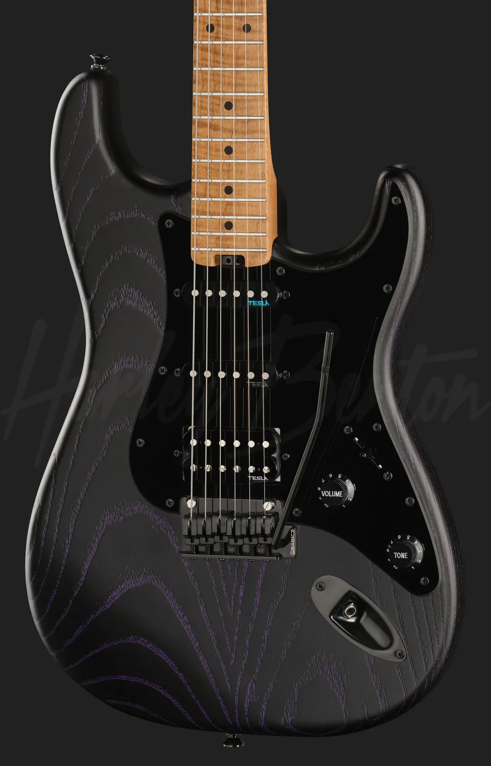 Harley Benton ST-Modern Plus MN HSS E-Gitarre Purple