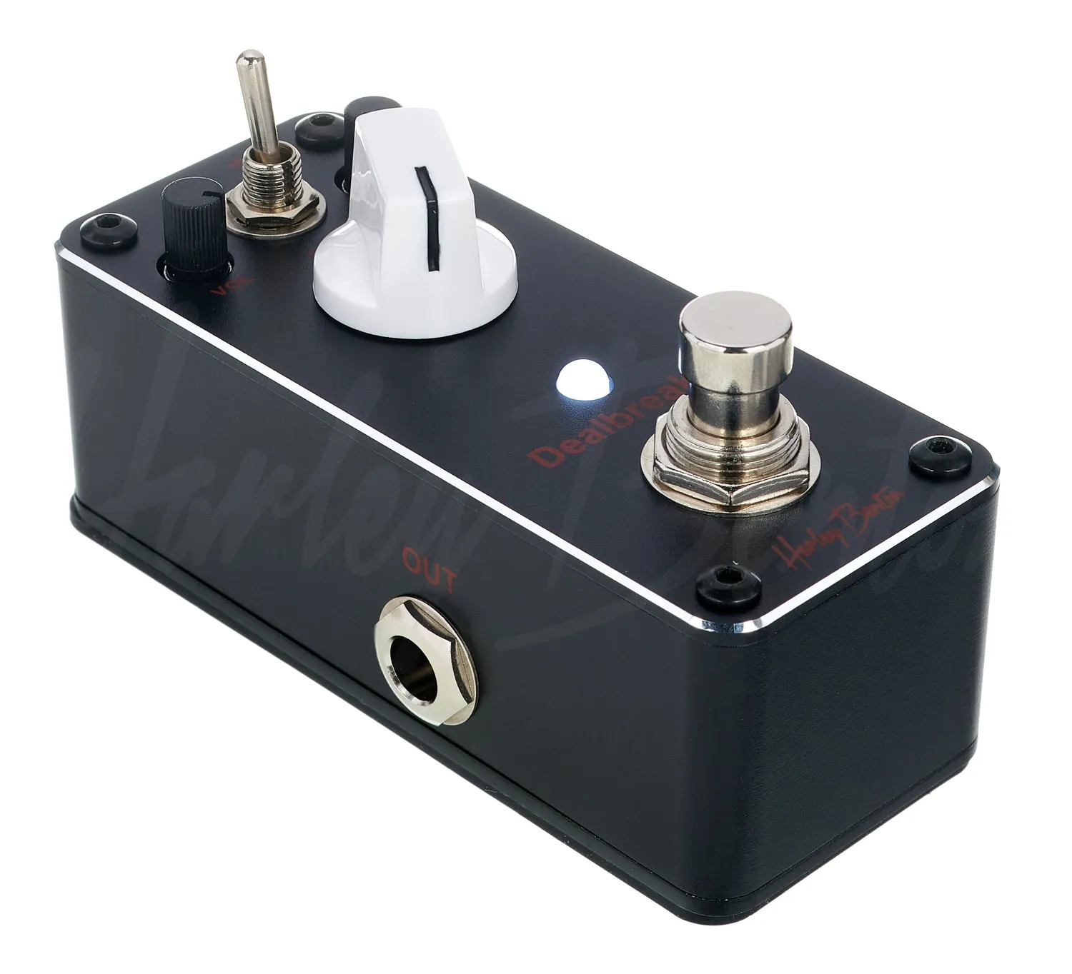 Harley Benton Standard MiniStomp Dealbreaker Overdrive-Pedal britisch
