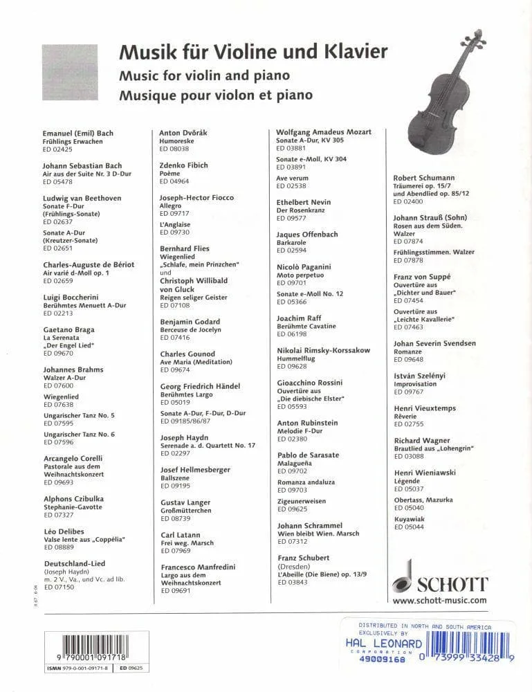 Schott Sarasate Zigeunerweisen Op 20 Violinenoten