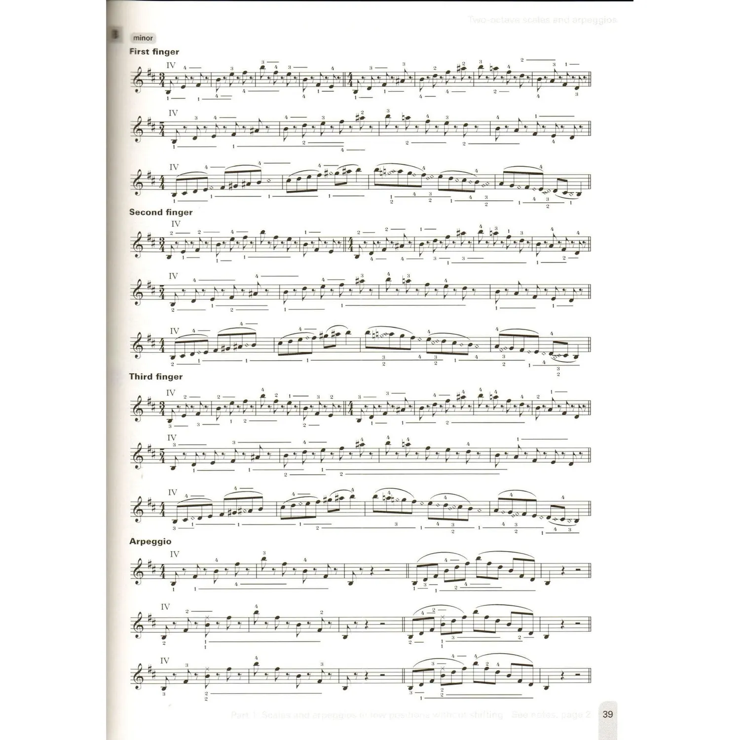 Edition Peters Simon Fischer Scales Viola Noten Bratsche