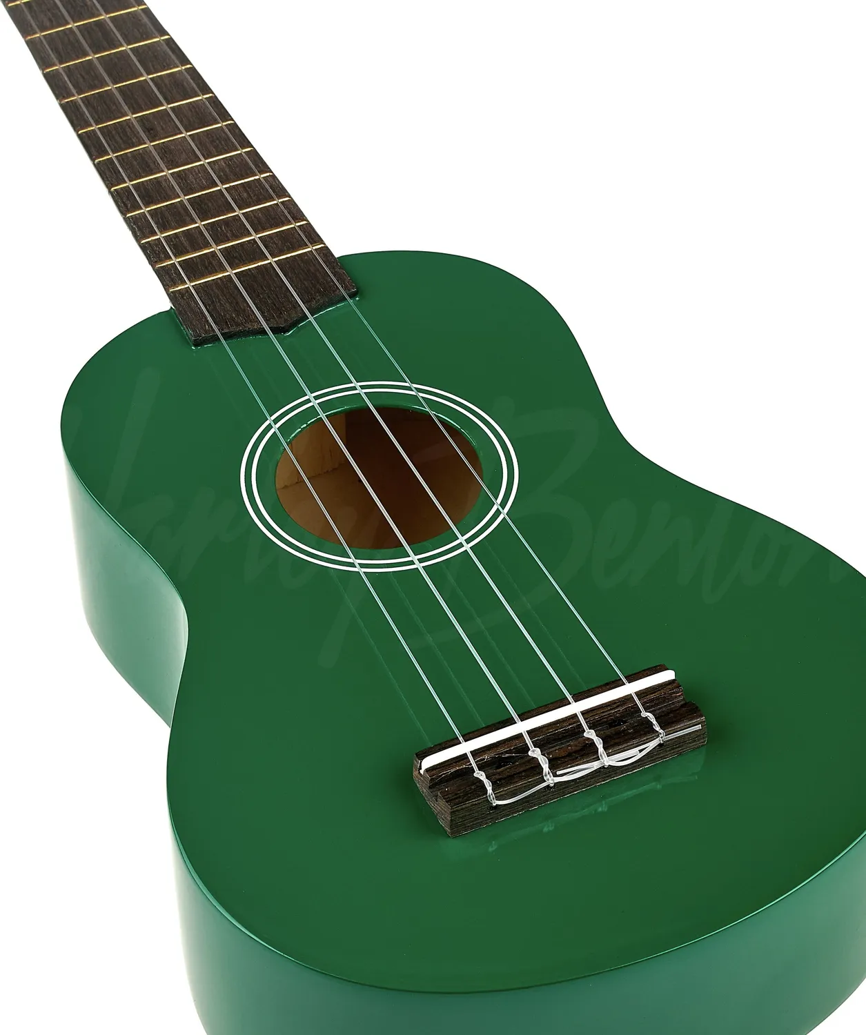 Harley Benton HBUK12 Soprano Ukulele Grün Laminat