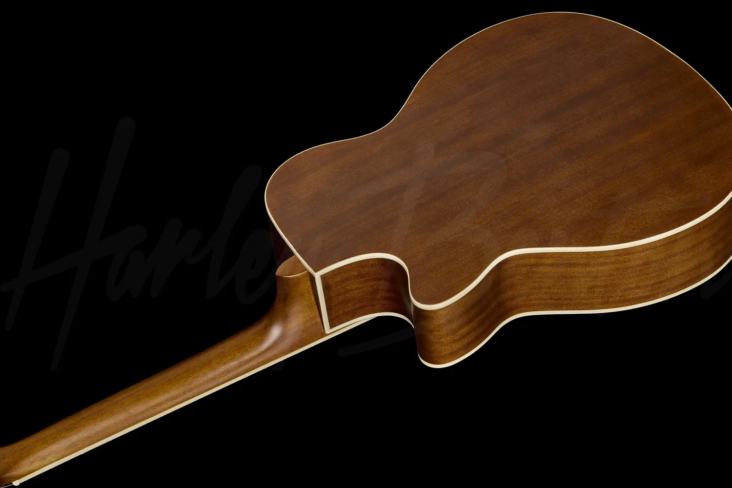 Harley Benton Custom Line N-150CE Akustikgitarre Natural Mini-Jumbo