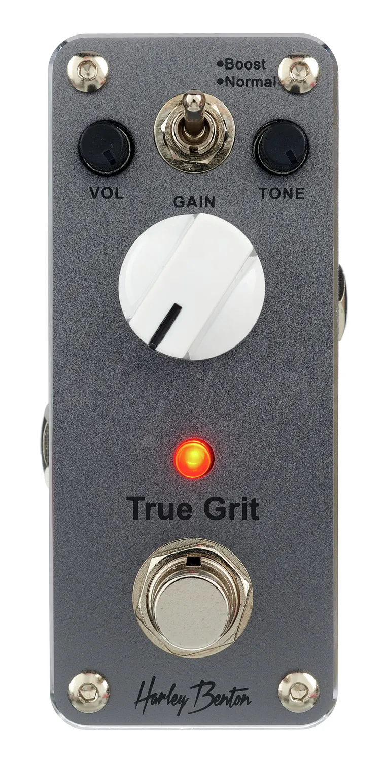 Harley Benton MiniStomp True Grit Overdrive-Pedal