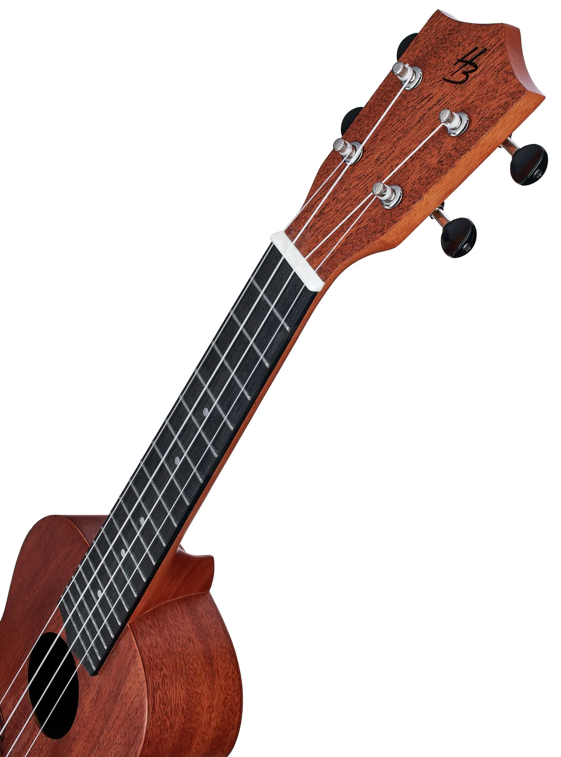 Harley Benton Kahuna-C Dolphin Ukulele Konzert Mahagoni Laser