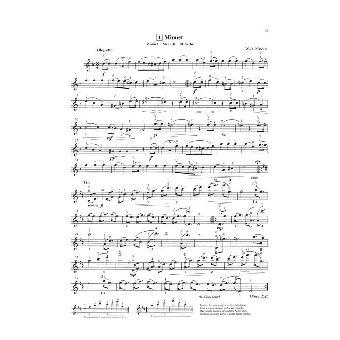Suzuki Violin School Vol 7 Noten Violine Unterricht