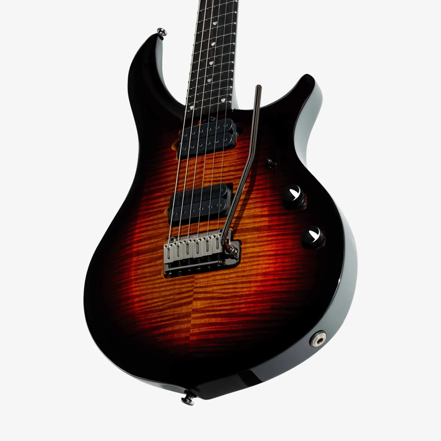 Sterling Majesty DiMarzio E-Gitarre Tiger Eye