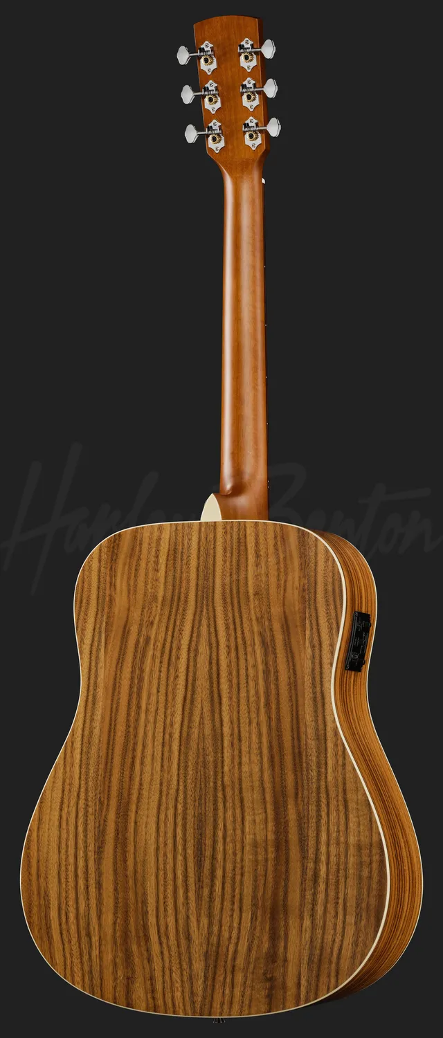 Harley Benton CLD-65AE NT Custom Line Akustikgitarre Natur Tonabnehmer