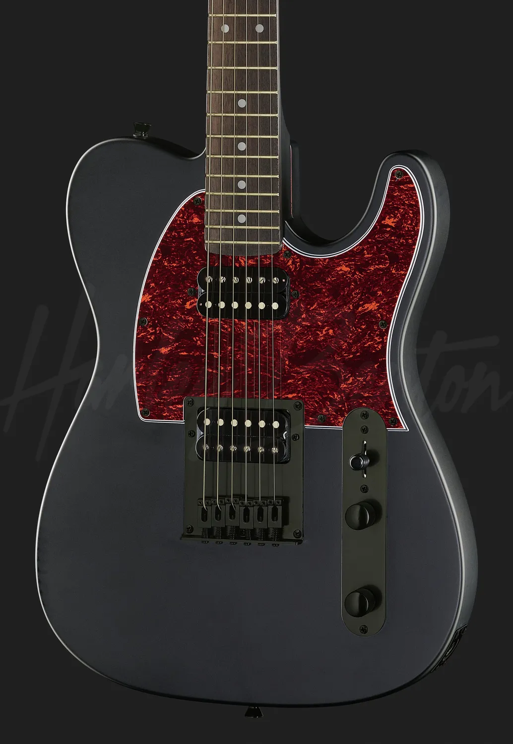 Harley Benton TE-20HH SBK E-Gitarre 2 Humbucker