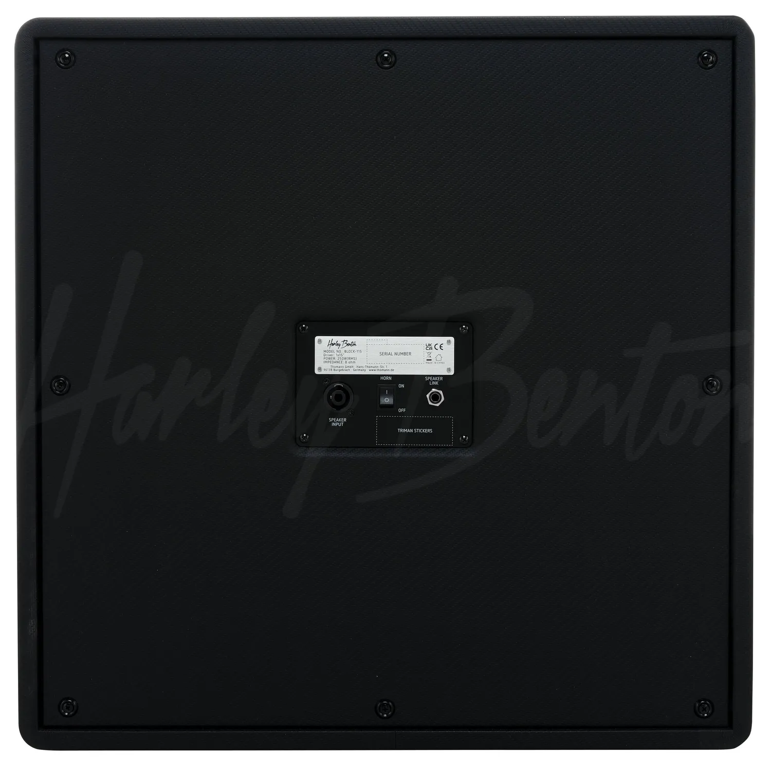 Harley Benton Block-115V Bassbox 250W