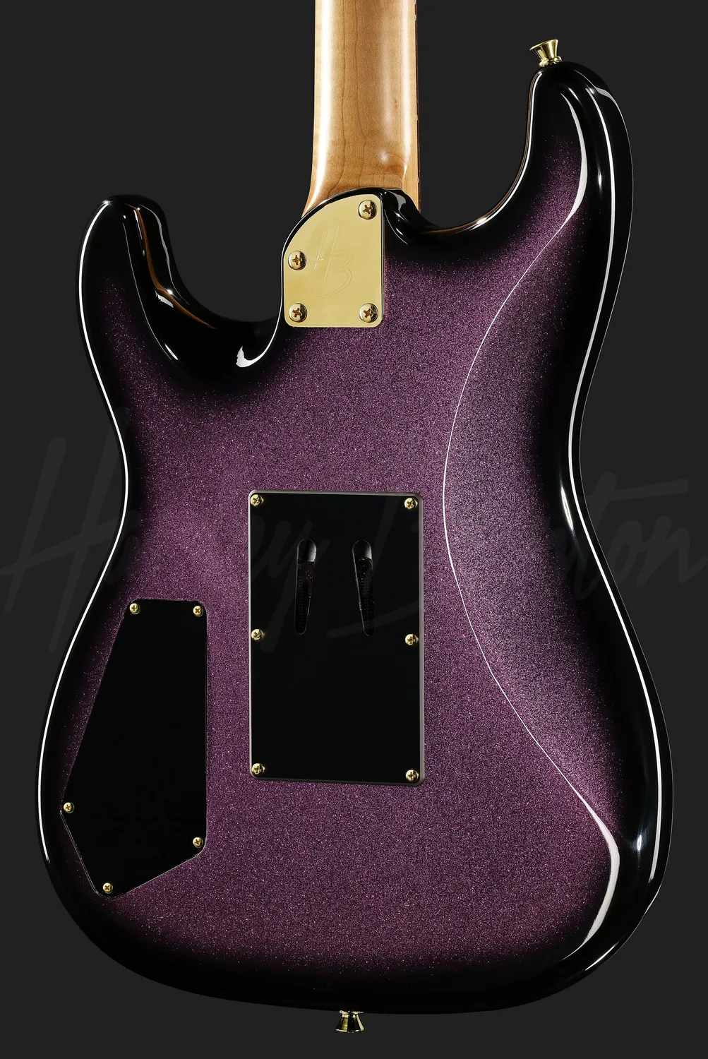 Harley Benton ST-80FR MN E-Gitarre Amethyst Sparkle Floyd Rose