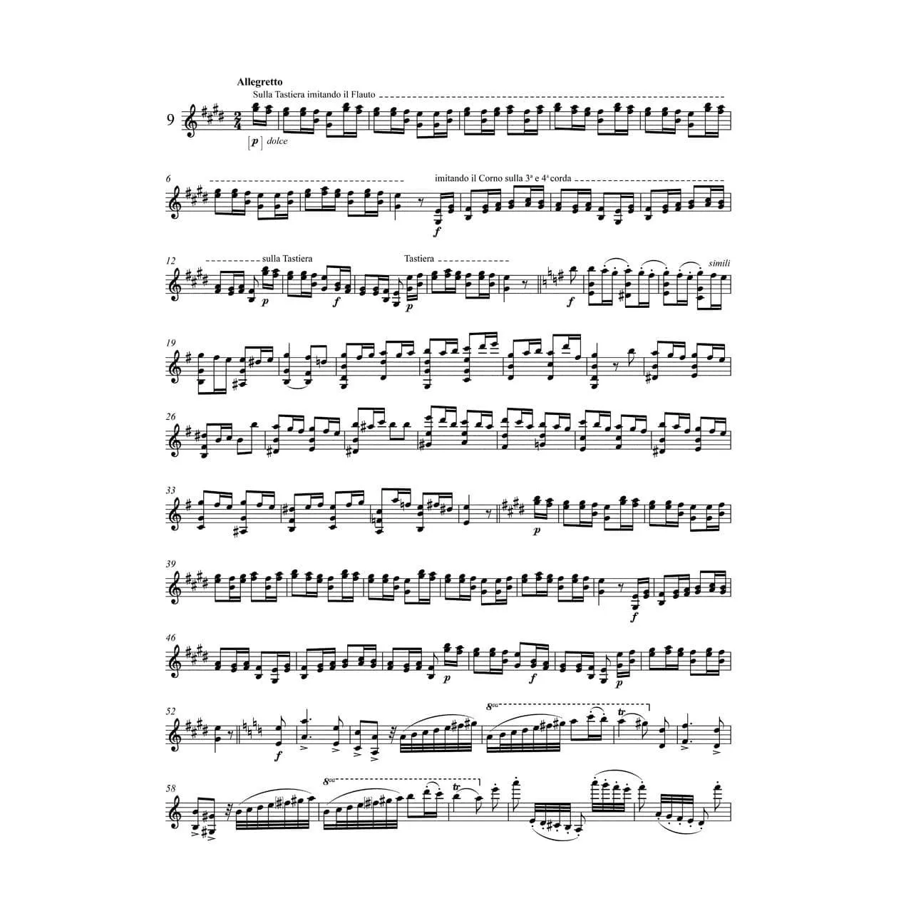 Bärenreiter Paganini 24 Capricen Violine Noten Urtext