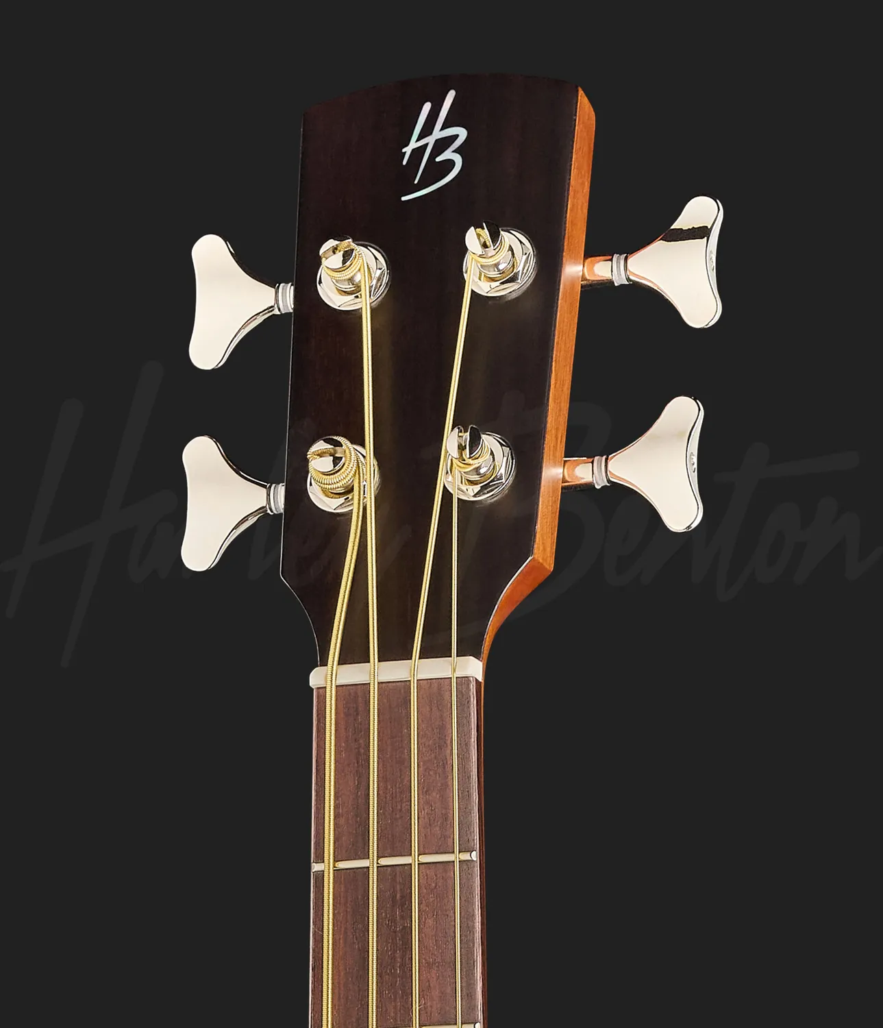 Harley Benton CLB-70SRE SBK Akustikbass Fichte massiv