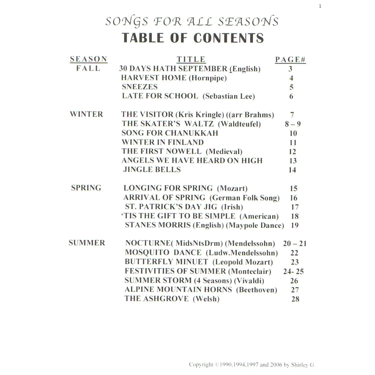 Arioso Press Adventures in Violinland L1 Violinschule Songs for all Seasons