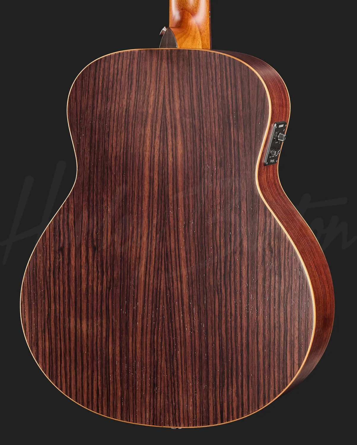 Harley Benton Custom Line CLB-70SRE Mini Akustikbass schwarz Fichte massiv