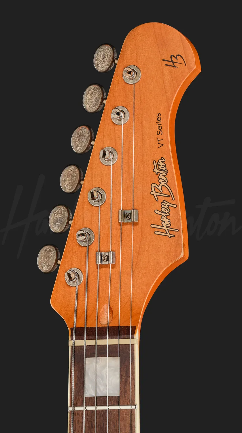 Harley Benton JA-60LA SP E-Gitarre Shell Pink Aged