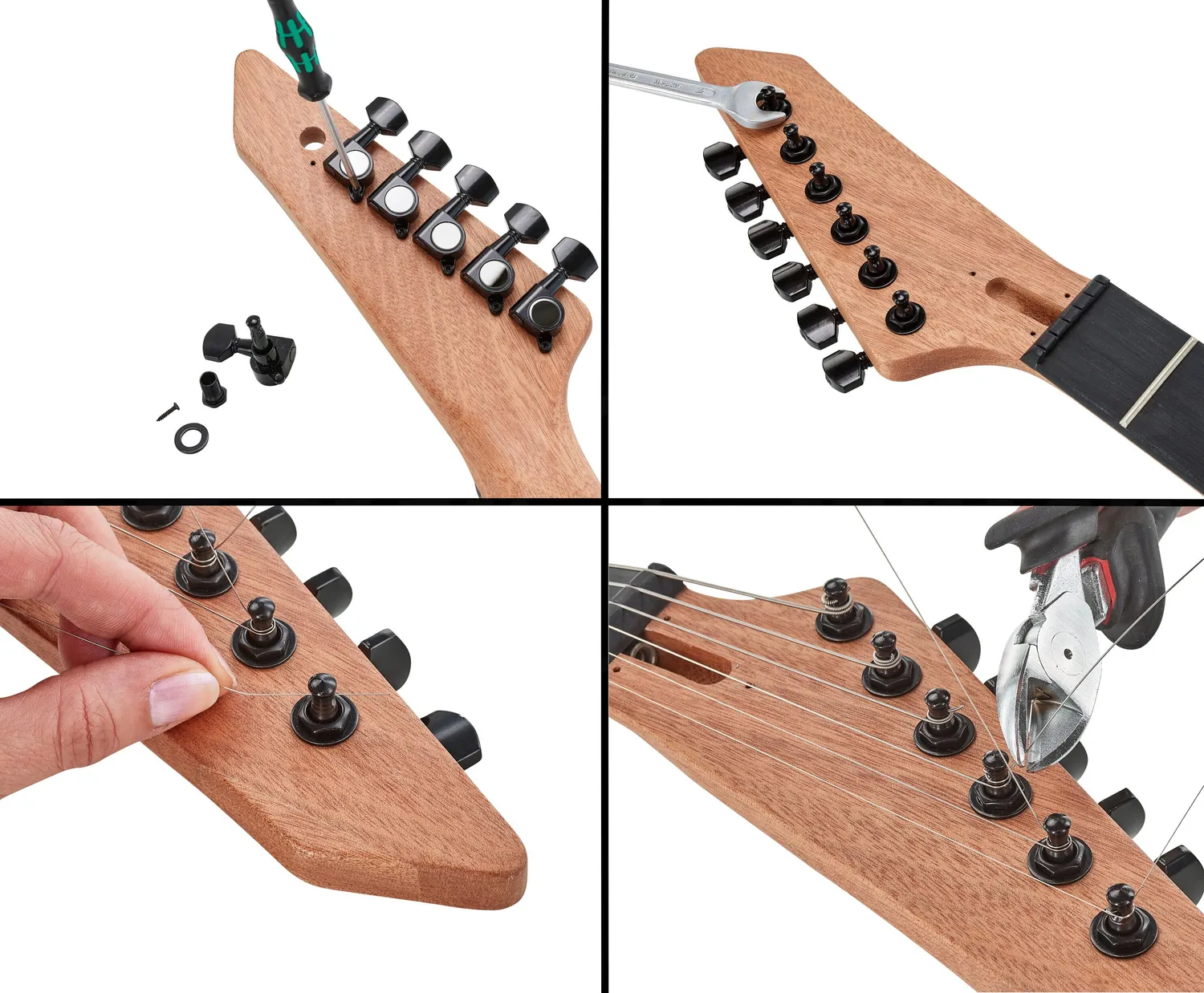 Harley Benton Extreme-84 E-Gitarre Bausatz DIY-Kit