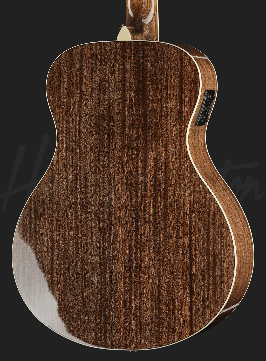 Harley Benton CLF-50E Black Metallic Westerngitarre Fichte