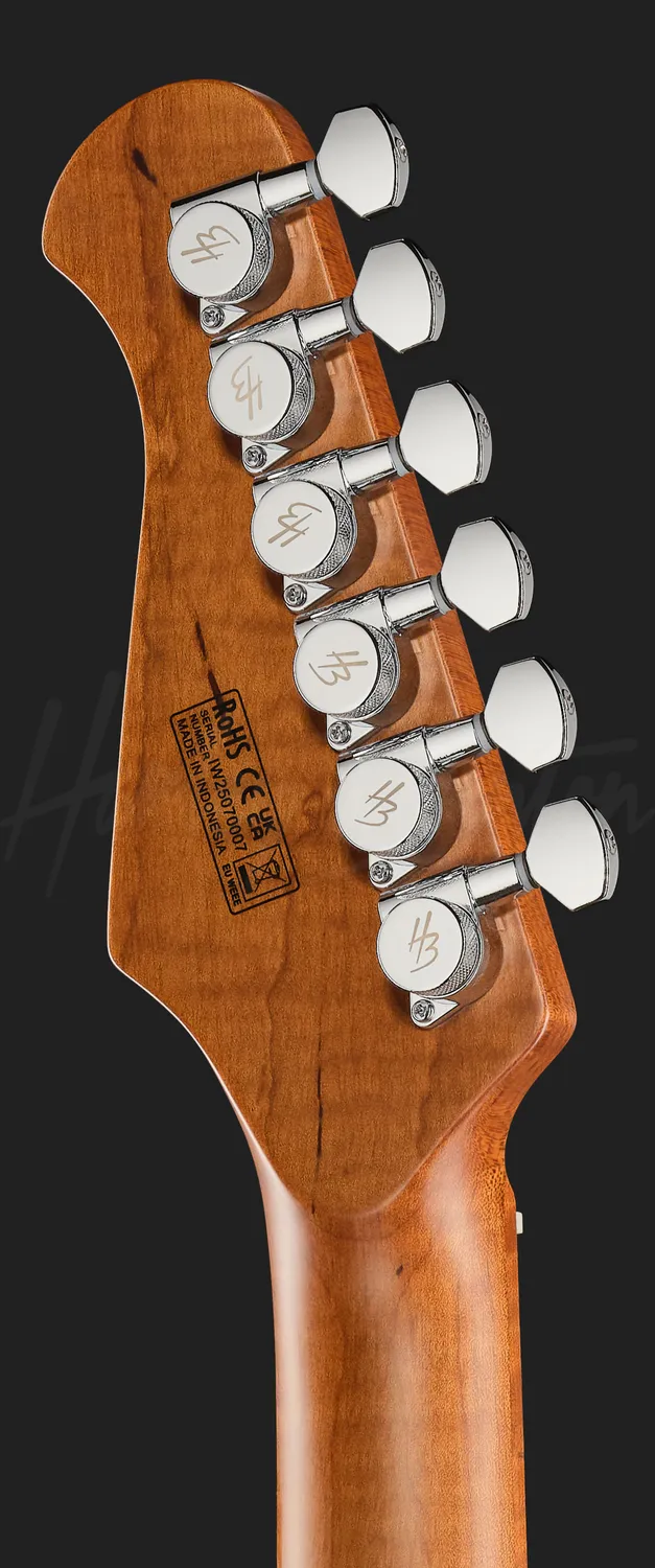 Harley Benton Fusion-IV HH MN E-Gitarre Ocean Turquoise