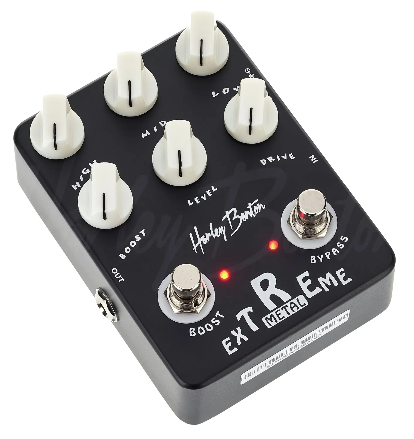 Harley Benton Standard Extreme Metal Effektpedal 3-Band