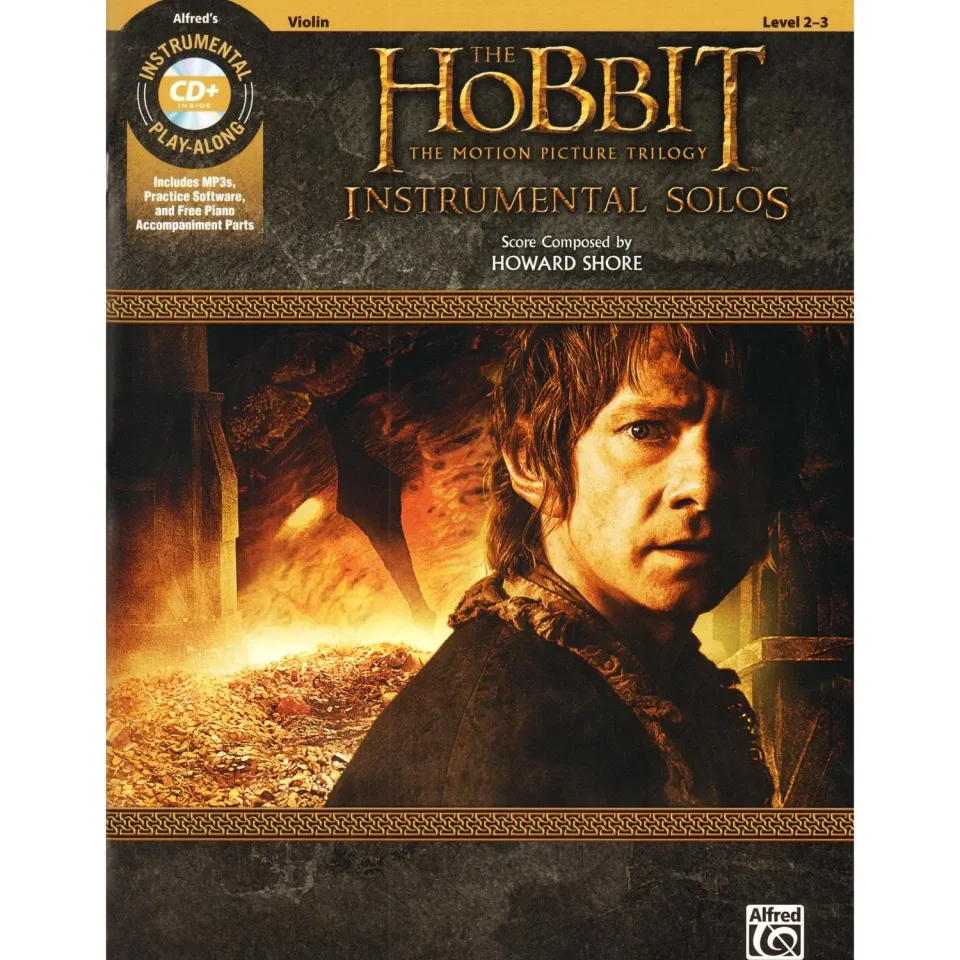 Alfred Hobbit Instrumental Solos Noten Violine mit CD