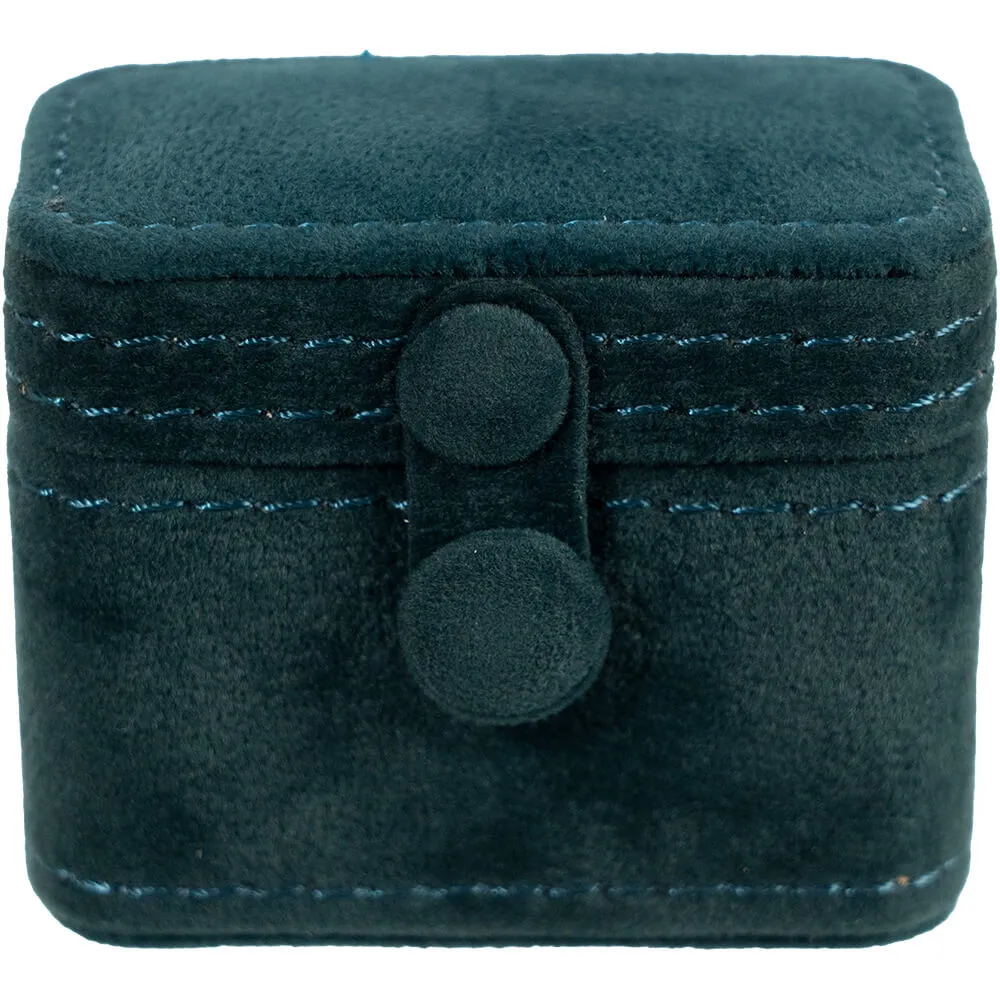 Shar Music Mini Schmuckkästchen Instrumentenkoffer Samt Blau