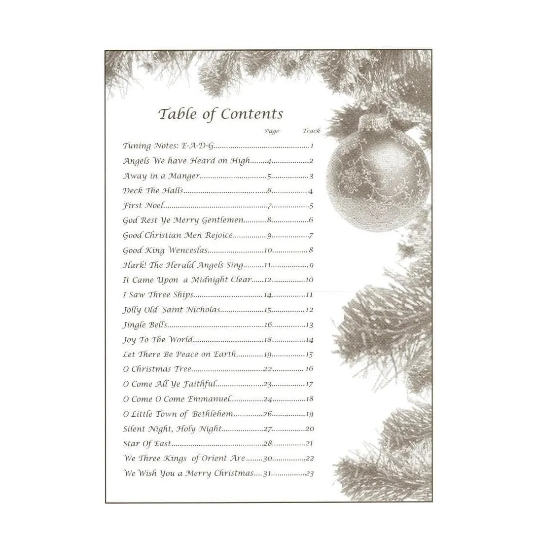 Santorella Traditional Christmas Duets Violinenoten mit CD