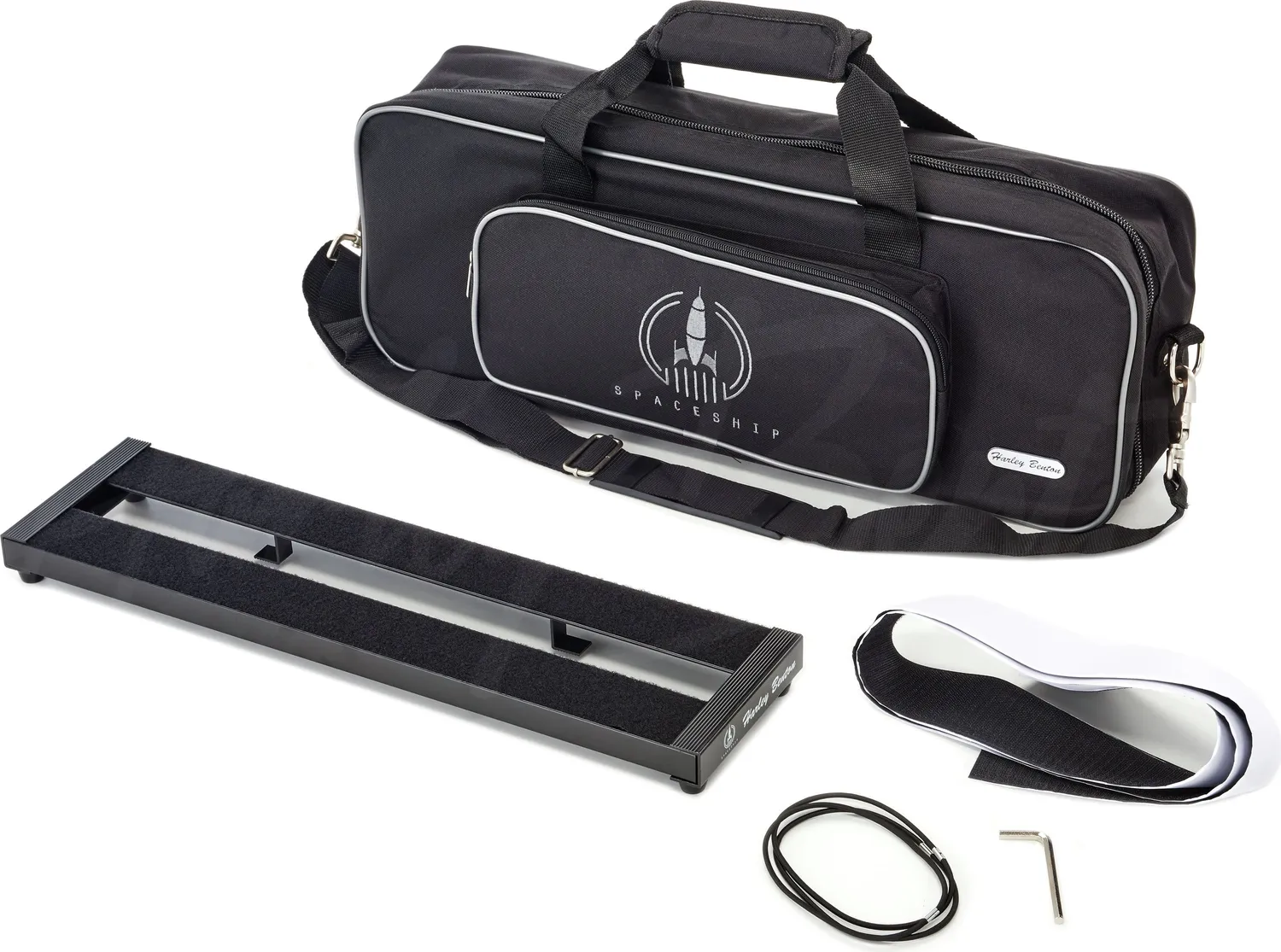 Harley Benton SpaceShip 50C Pedalboard 50cm mit Tasche