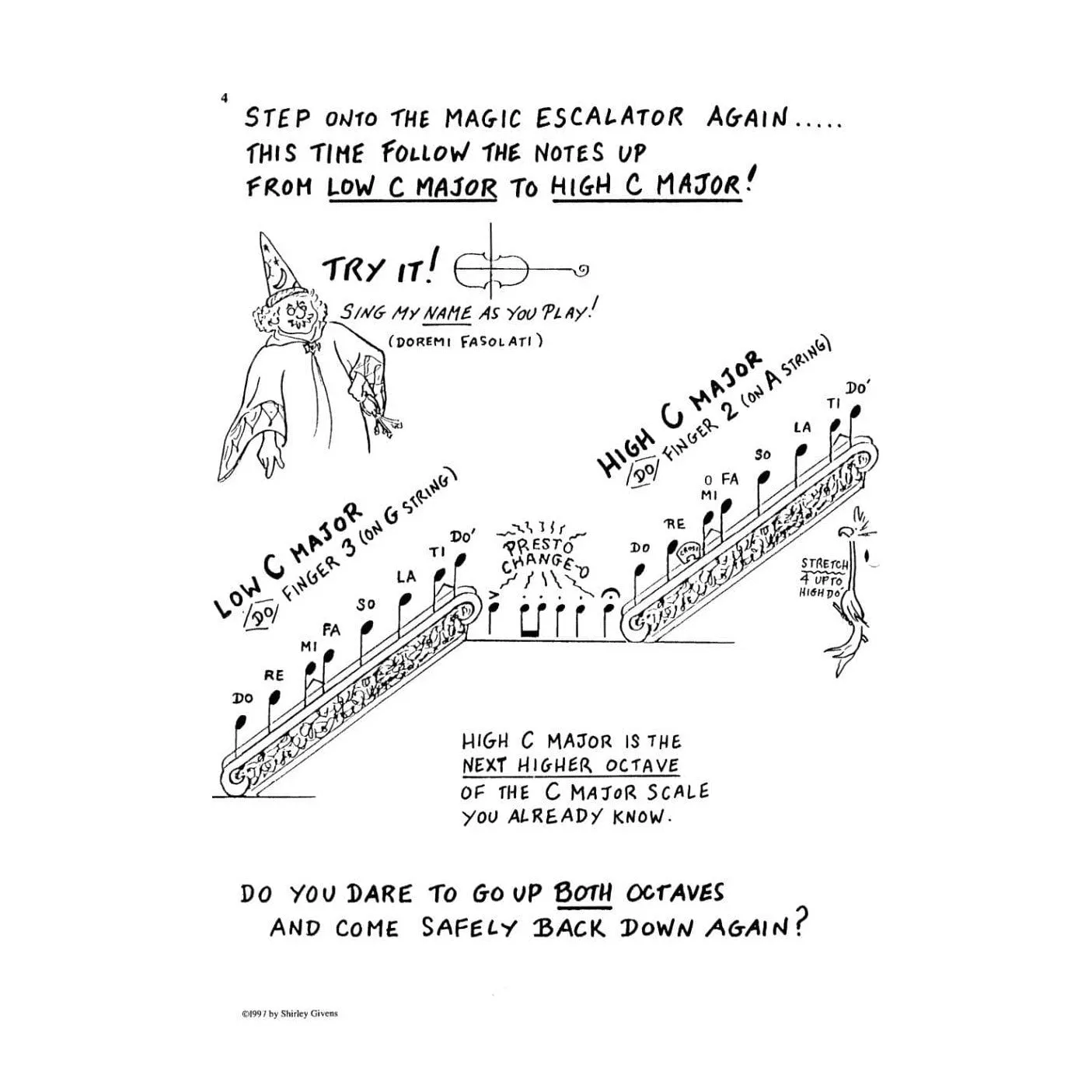 Givens Adventures in Violinland Book 3E Violinschule Kinder