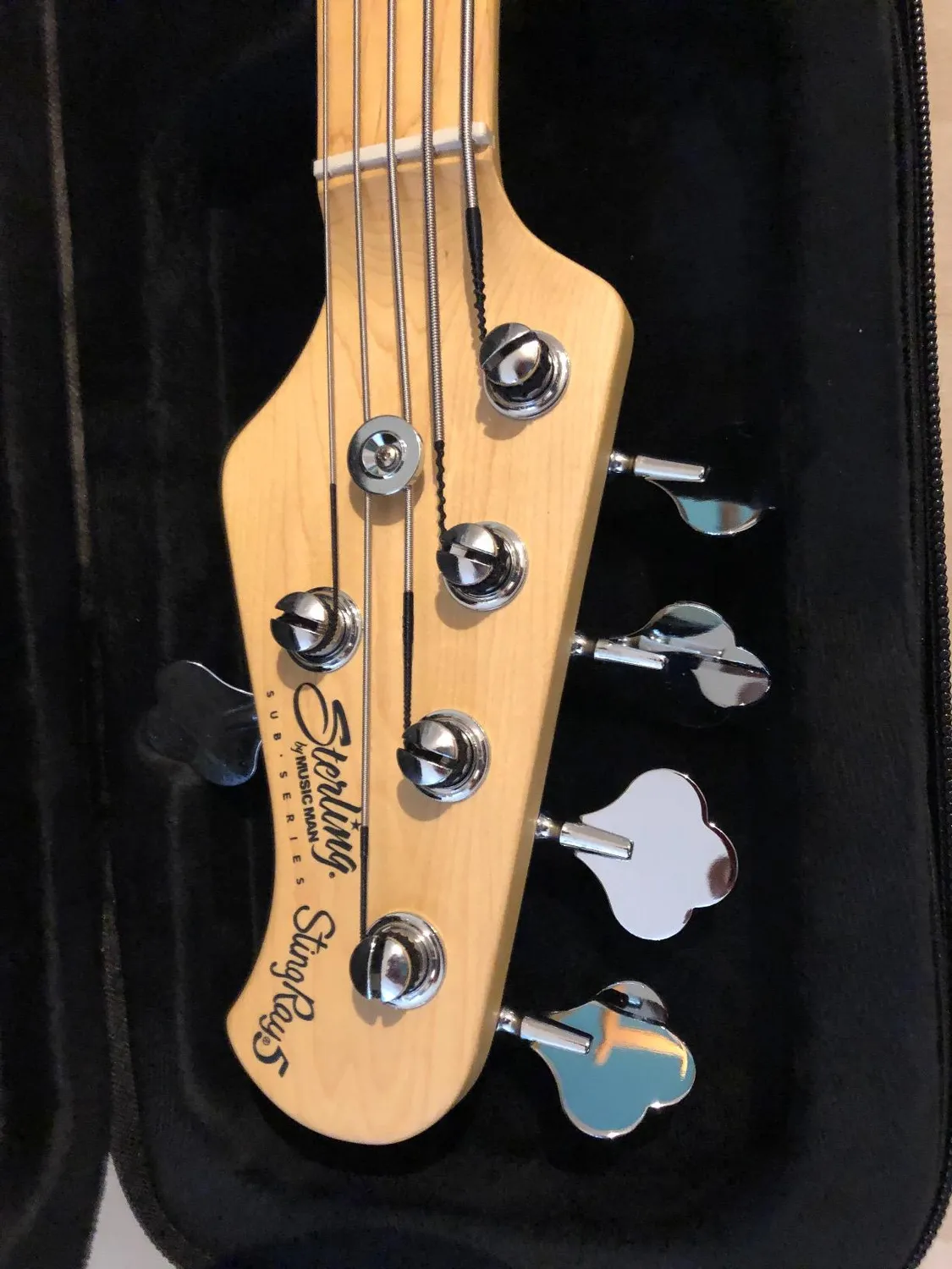 Rocktile Gitarrenleichtkoffer E-Bass Lightcase 120 cm schwarz