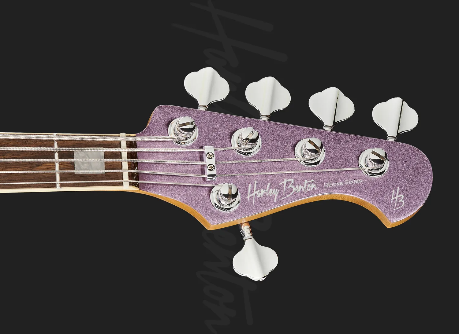 Harley Benton MV-5JB E-Bass Burgundy Mist 5-saitig