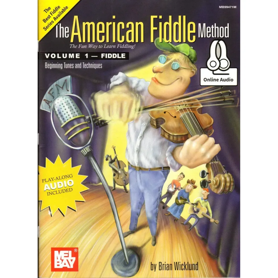 Mel Bay American Fiddle Method Vol 1 Geigenschule Audio