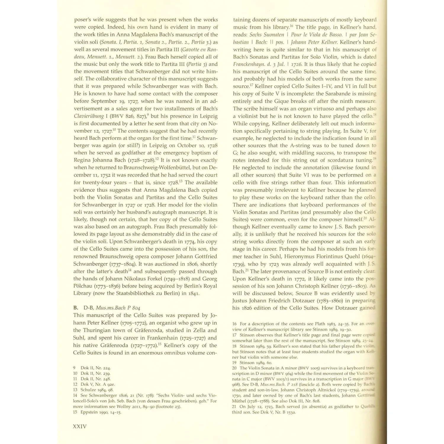 Bärenreiter Bach 6 Suiten BWV 1007-1012 Noten Cello Urtext