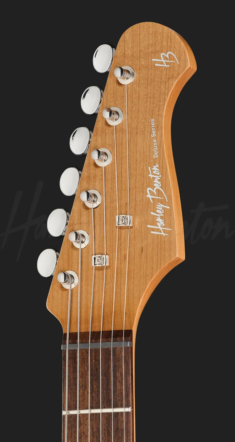 Harley Benton ST-Modern HSS BK E-Gitarre Schwarz