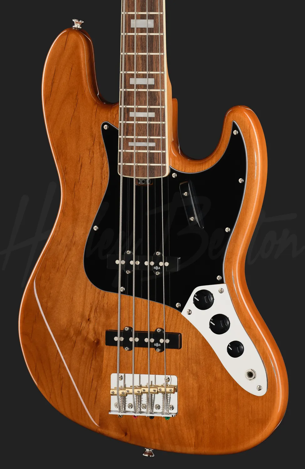 Harley Benton Pro Series MV-4JB E-Bass Natural Alnico