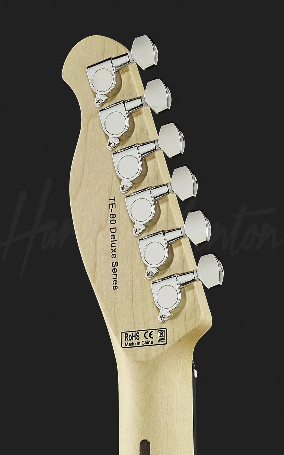 Harley Benton Classic TE-80 NA E-Gitarre Natur Esche