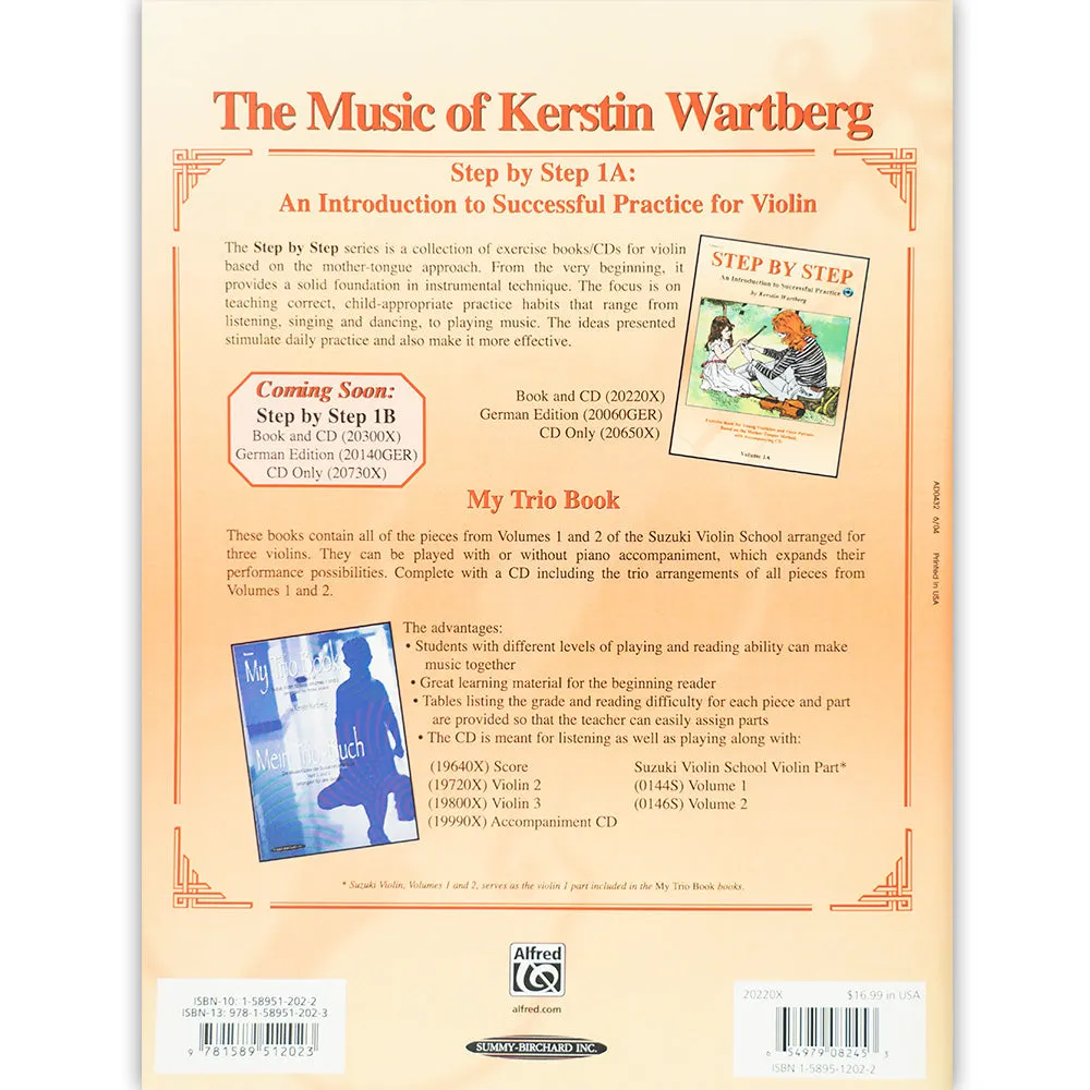Shar Step by Step Vol. 1A Noten für Violine mit CD Suzuki