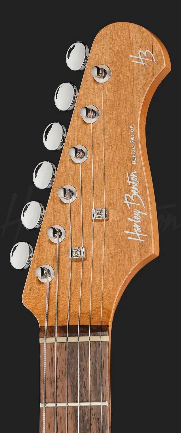 Harley Benton Rock ST-Modern HH E-Gitarre lila metallic