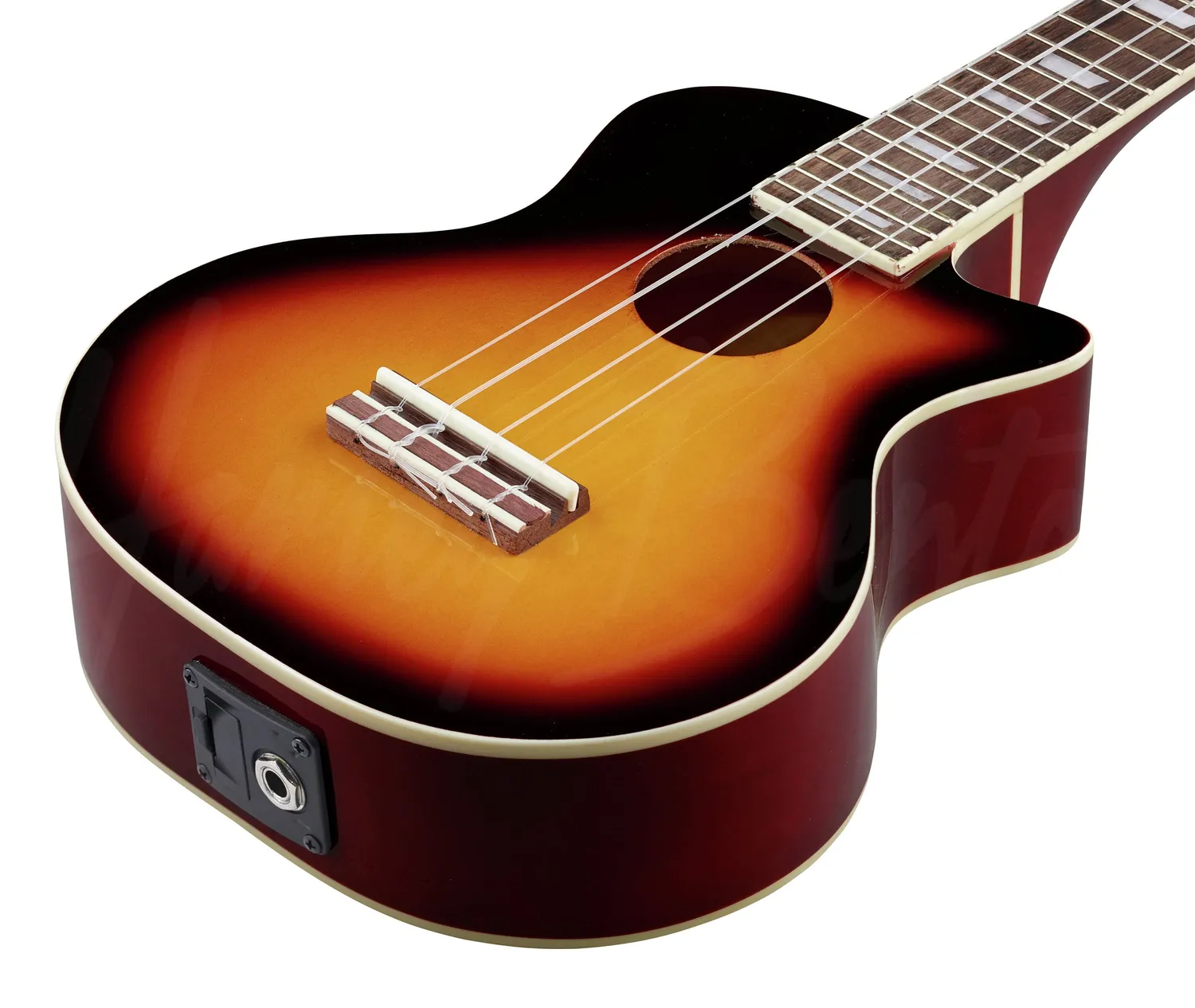 Harley Benton Standard UK-L100E VS Sopran-Ukulele Tonabnehmer