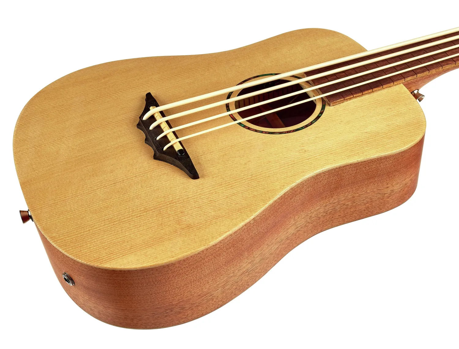 Harley Benton Standard Kahuna CLU-Bass FL Akustikbass Fretless